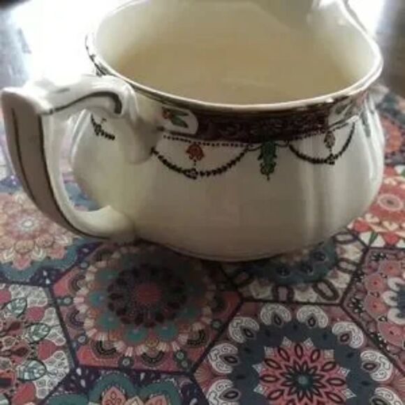 𝅺BEAUTIFUL vintage china Alfred Maekin Gravy Boat - Picture 4 of 10